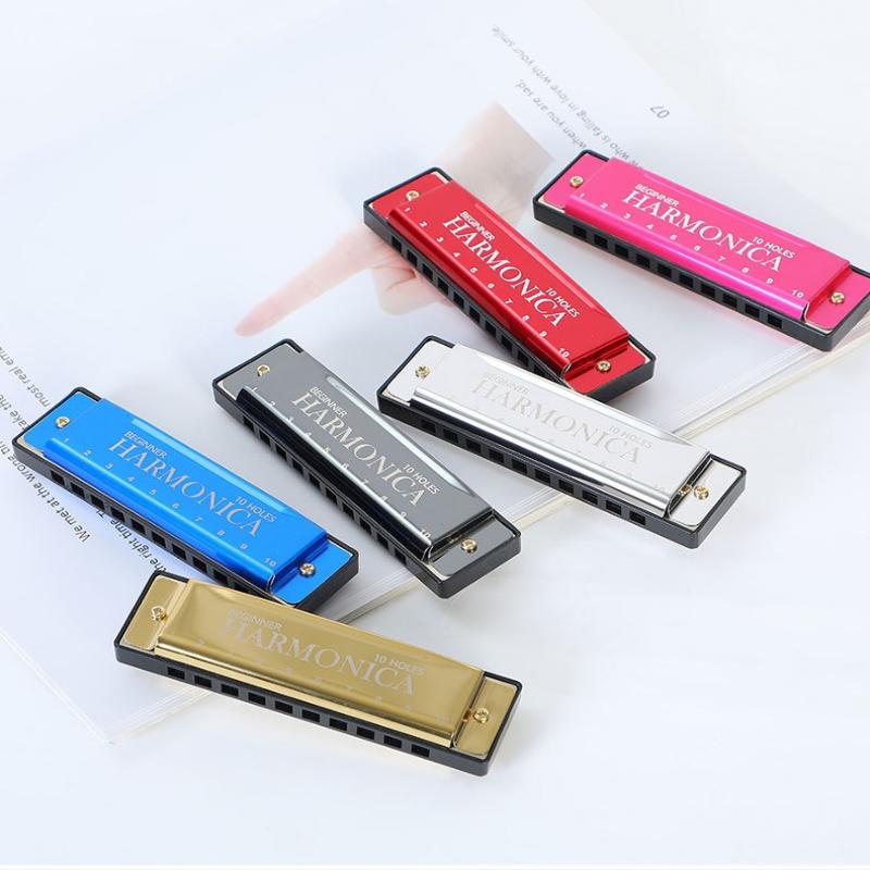 Harmonica 10 Hole - 1 Buah Harmonika Profesional 10 Lubang