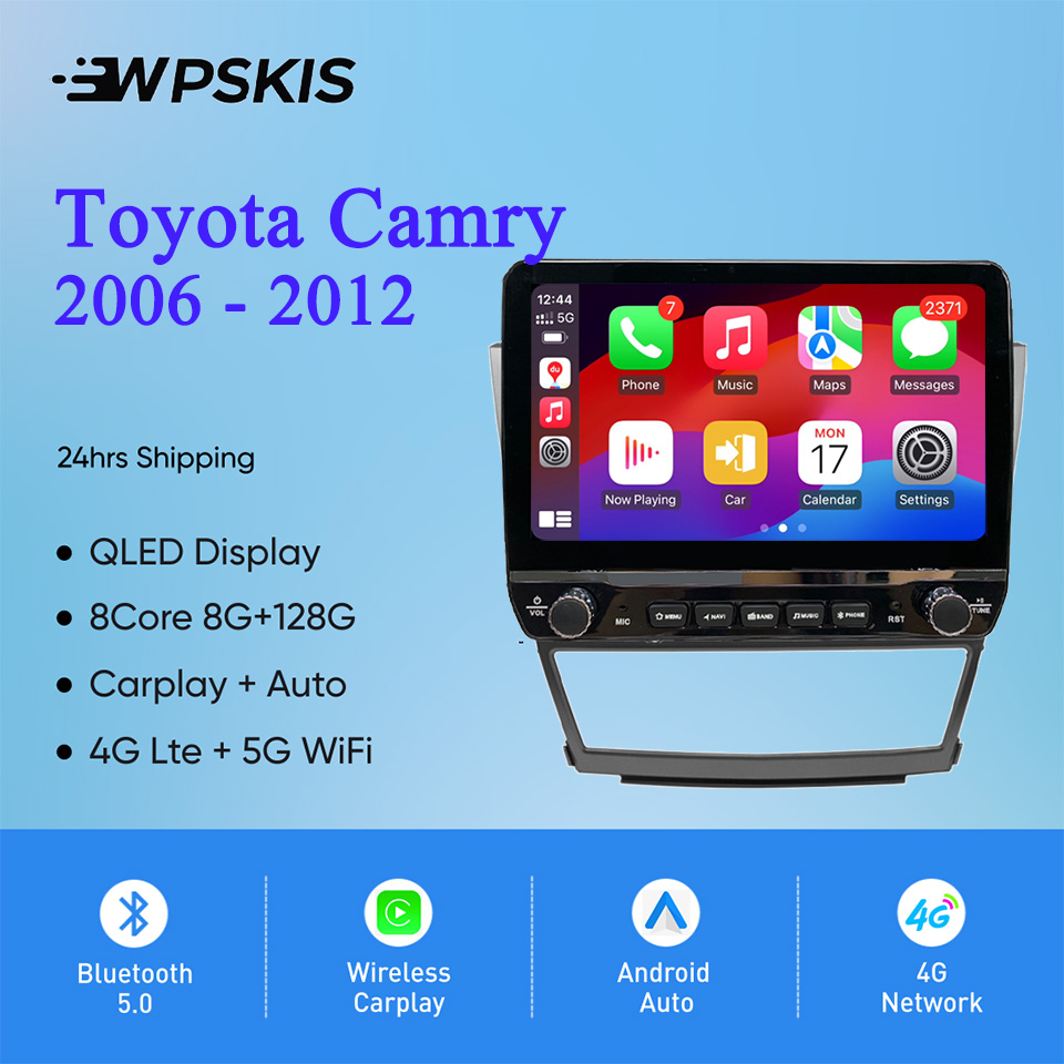 Audio Music To Text - Radio Stereo Mobil untuk Toyota Camry