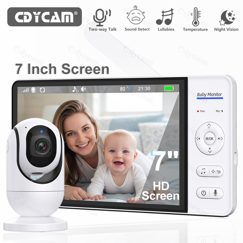 Audio Music For Video - Monitor Bayi Video 7.0'' 720P Baterai