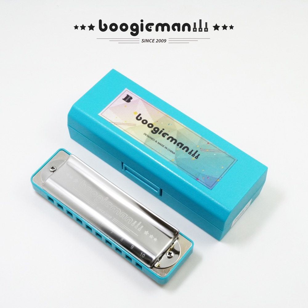 Harmonica 10 Hole - Boogie Man BoogieMan Paddy Tune harmonika
