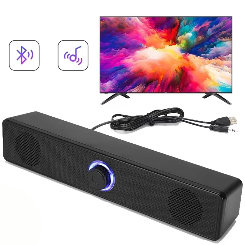 Audio Music Box - Speaker Bluetooth Nirkabel Berkabel Komputer PC