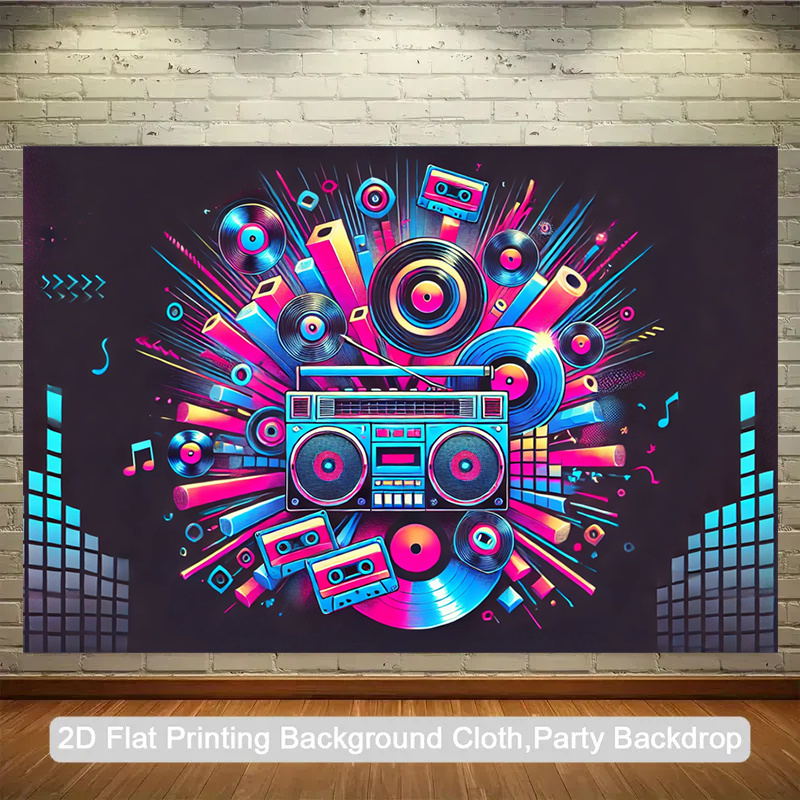 Audio Music Box - Produk 2D datar, 1 bagian. Kotak