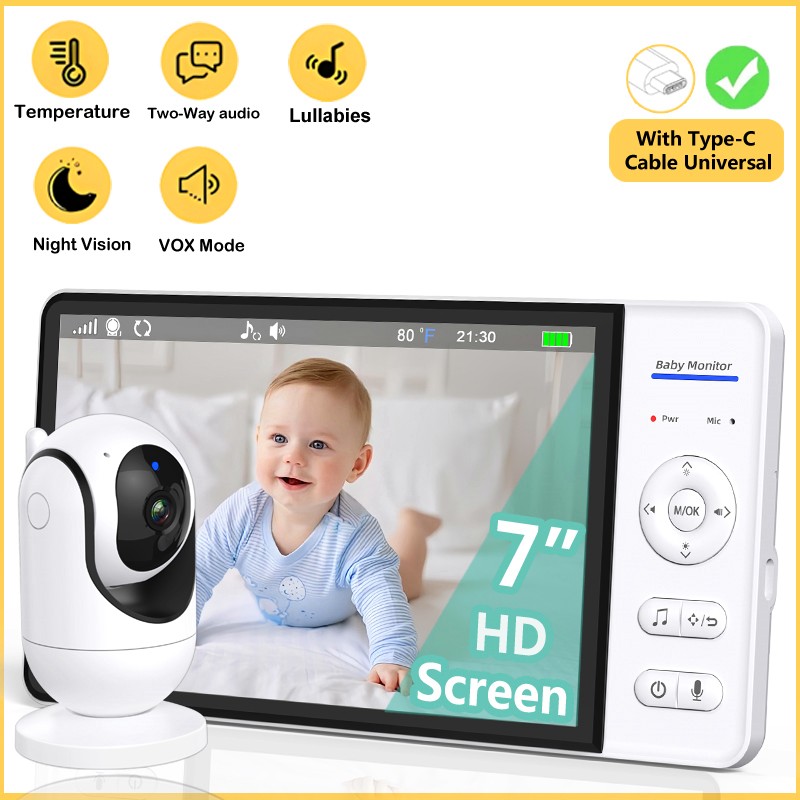 Audio Music For Video - Tidak Ada WiFi Monitor Bayi 7