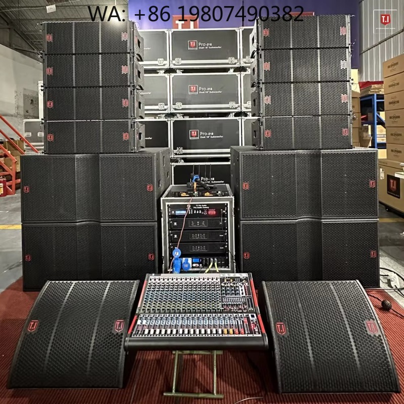 Audio Music Hall - Speaker Line Array Dual 12 Inch