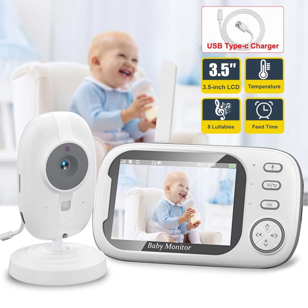Audio Music For Video - Monitor bayi Video 3.5 inci, Audio