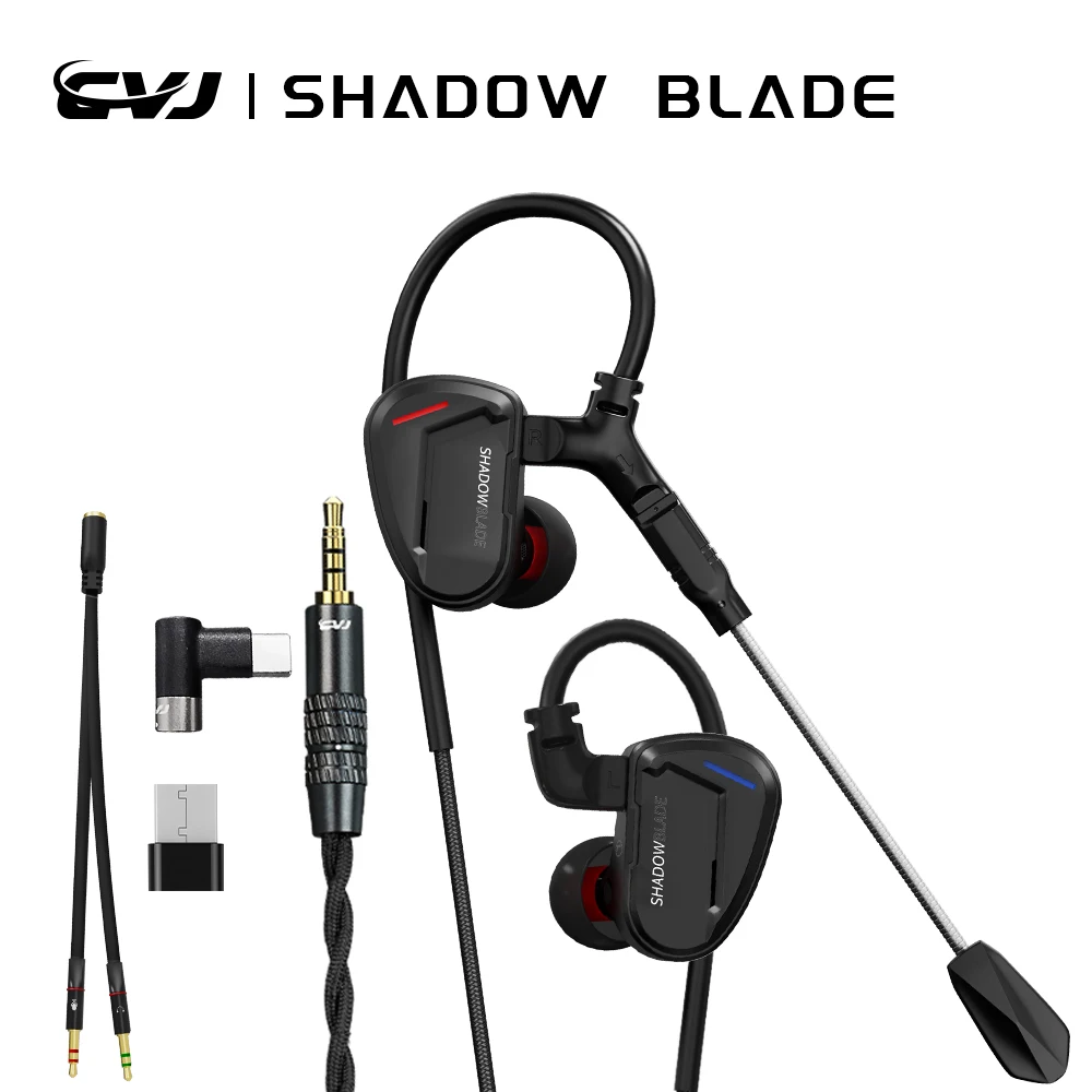 Audio Music Game - Earphone In-Ear Monitor CVJ Shadow Blade