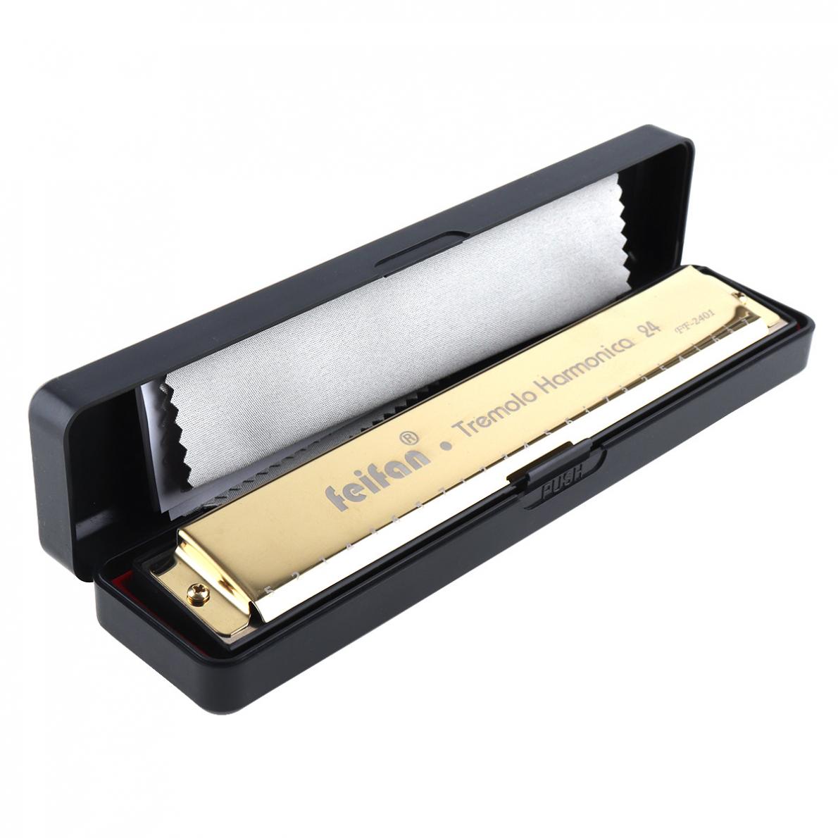 Harmonica 10 Hole - 10 Hole 24 lubang harmonika 8K