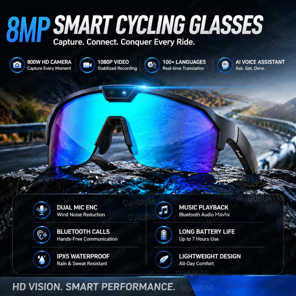 Audio Music For Video - Kacamata Pintar Bersepeda POV Sports Baru