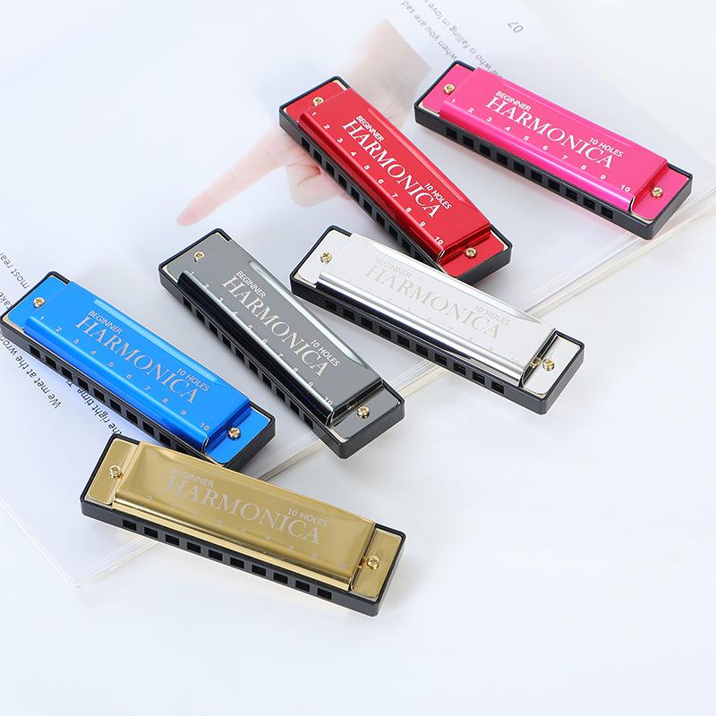 1 Buah Harmonika Profesional 1 - Harmonica 10 Hole ulasan dan harga