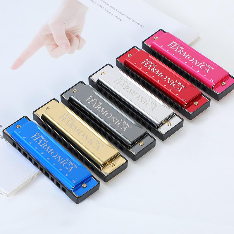 1 Buah Harmonika Profesional 1 - Harmonica 10 Hole ulasan dan harga