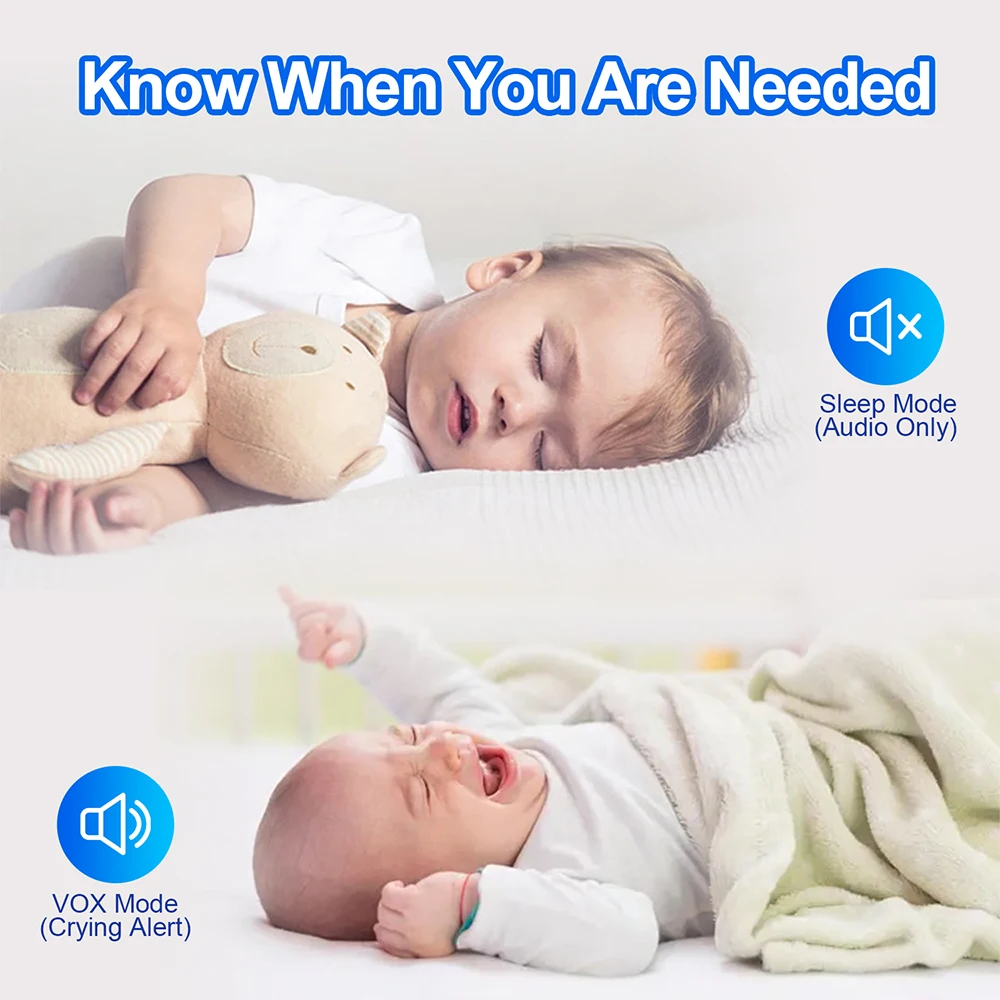 Monitor Bayi Video 7.0'' 720P  - Audio Music For Video ulasan dan harga