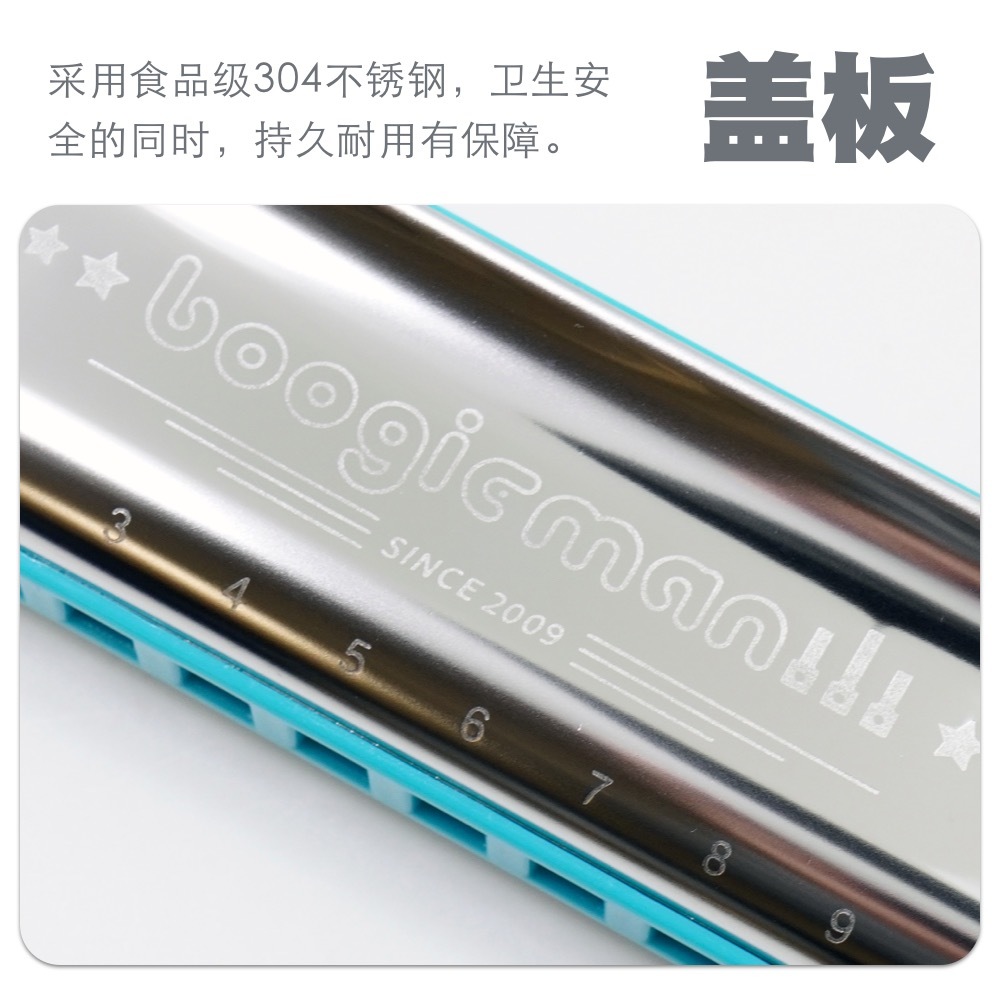 Boogie Man BoogieMan Paddy Tun - Harmonica 10 Hole ulasan dan harga