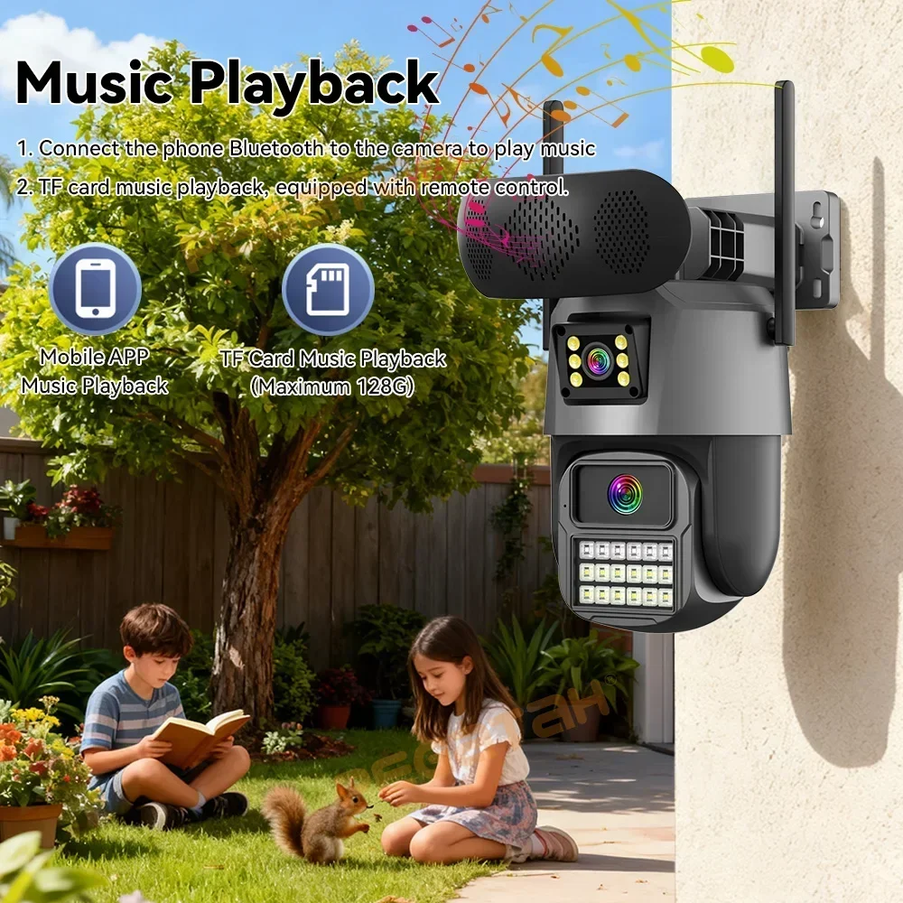 Kamera Keamanan Luar Ruangan 8 - Audiovision Music Player ulasan dan harga