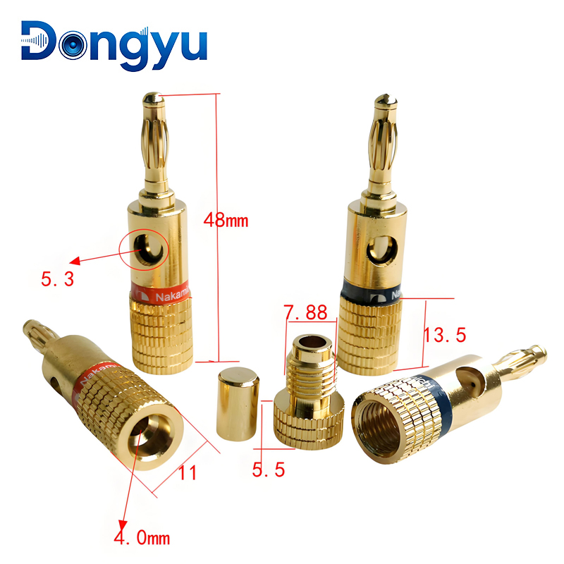 Konektor Pisang Nakamichi 4MM, - Audio Music For Video ulasan dan harga