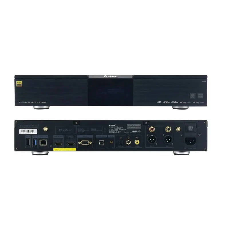 ZIDOO UHD5000 4K HDR Dolby Vis - Audiovision Music Player ulasan dan harga