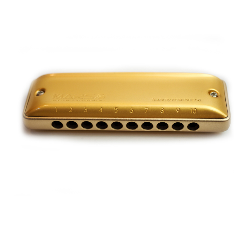 KONGSHENG M1MARS lubang bulat  - Harmonica 10 Hole ulasan dan harga