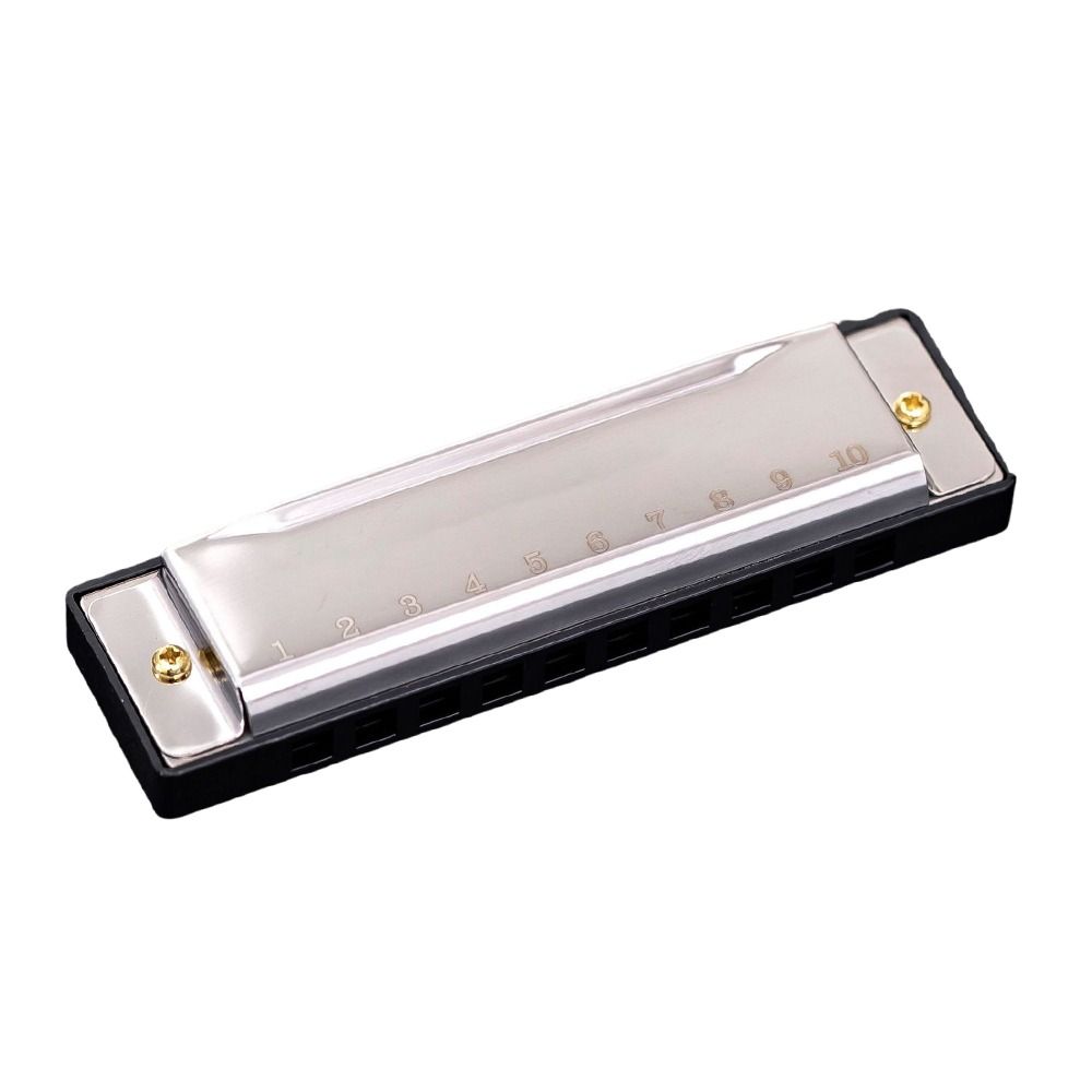 Harmonika Logam 10 Lubang Nada - Harmonica 10 Hole ulasan dan harga