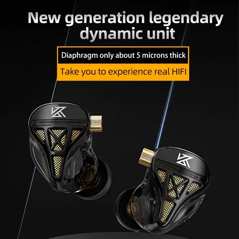 KZ DQS 1DD HiFi IEM Headphones - Audio Music Game ulasan dan harga