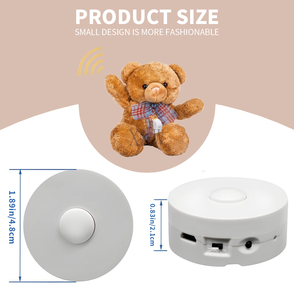 Kotak musik kecil, tombol puta - Audio Music Box ulasan dan harga