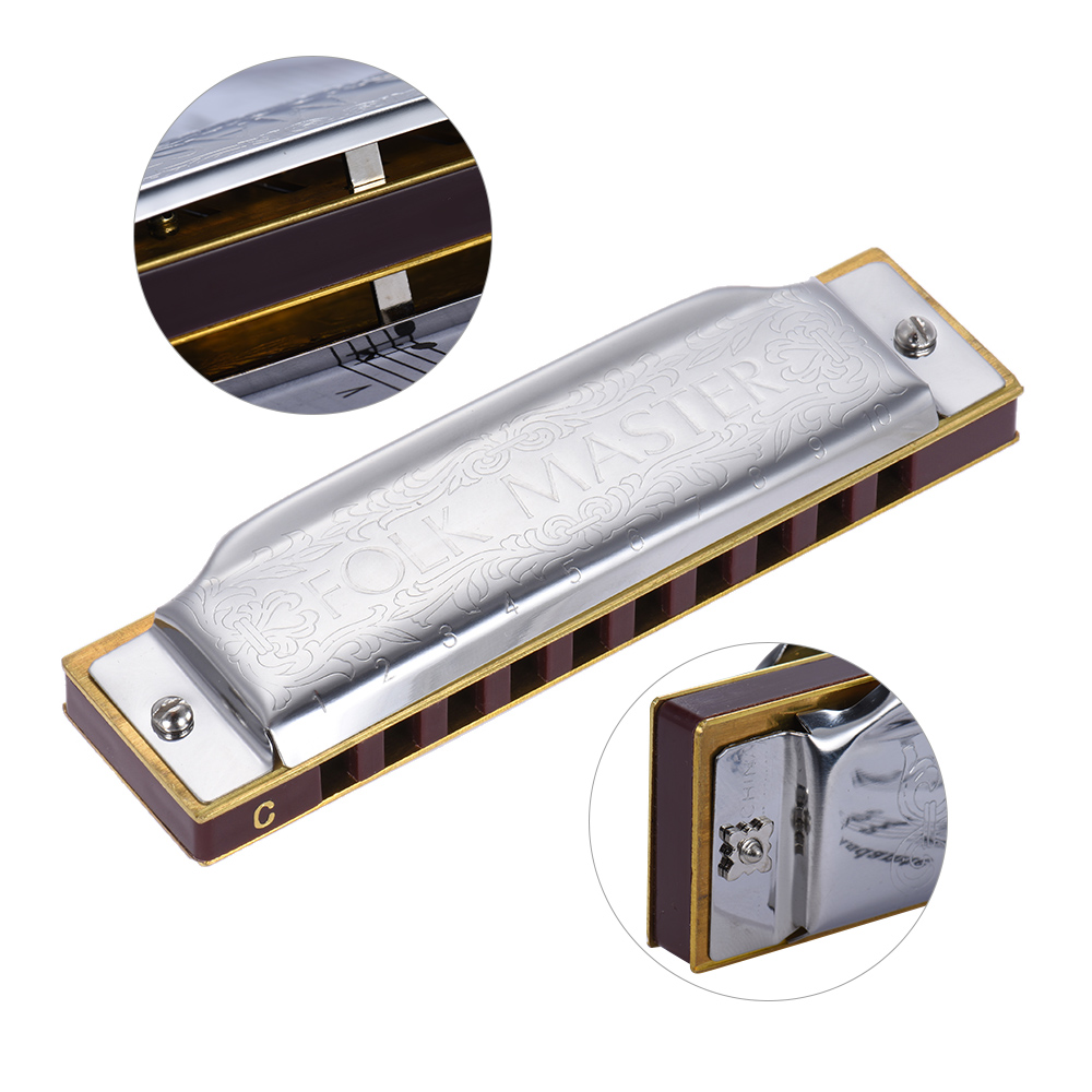 SUZUKI Folkmaster harmonika Bl - Harmonica 10 Hole ulasan dan harga