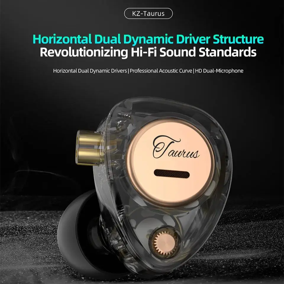 KZ Taurus In Ear Wired Earphon - Audio Music Game ulasan dan harga