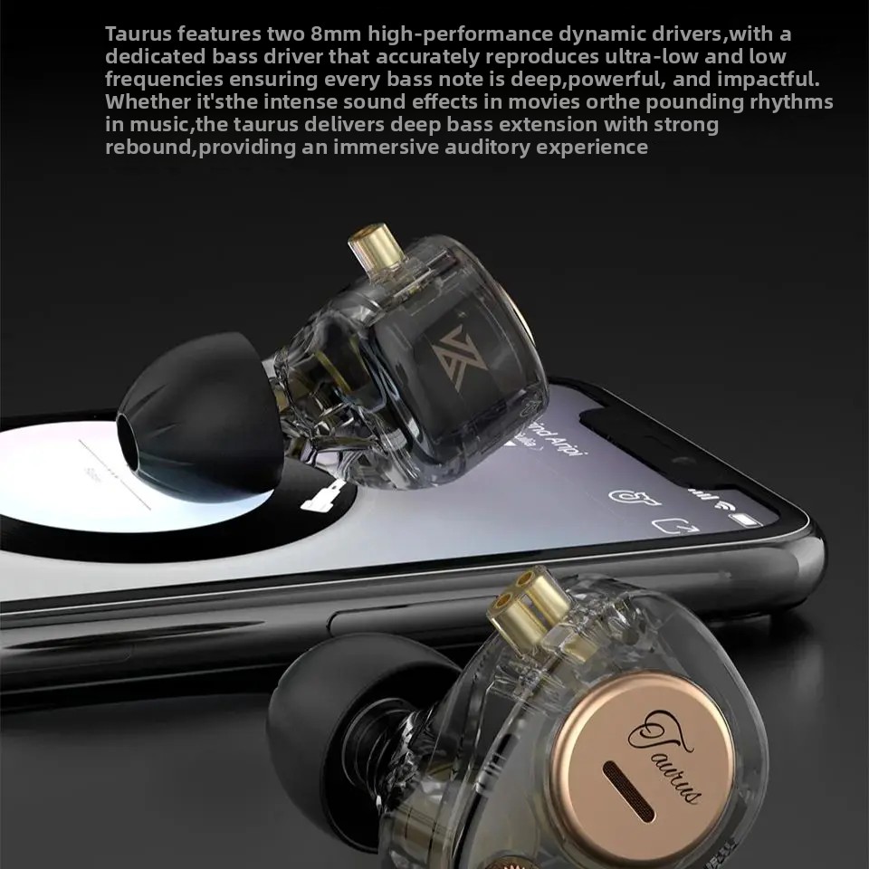 KZ Taurus In Ear Wired Earphon - Audio Music Game ulasan dan harga