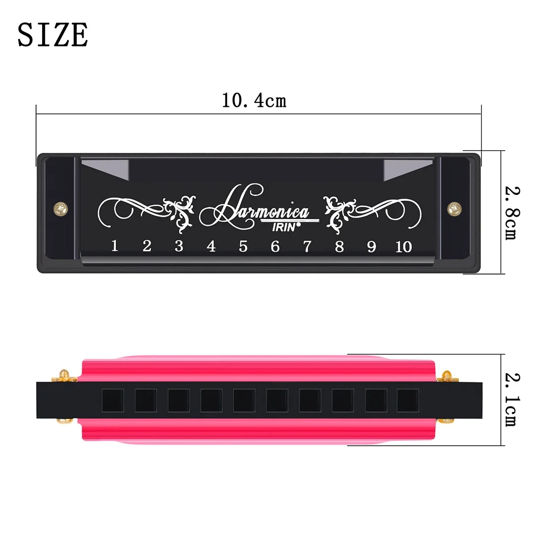 SLADE Harmonika Profesional 10 - Harmonica 10 Hole ulasan dan harga
