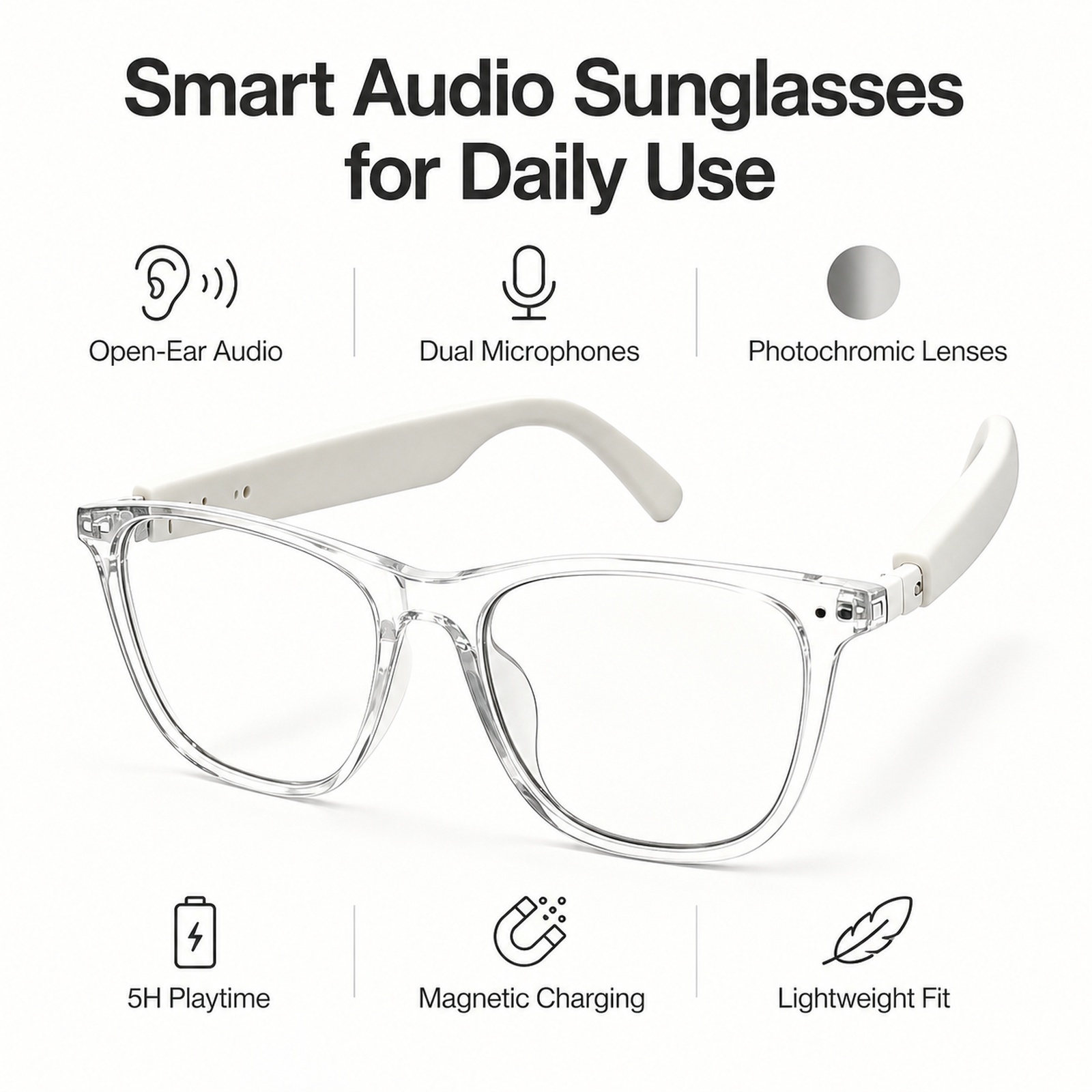 Kacamata Photochromic Untuk Me - Audio With Music Ai ulasan dan harga