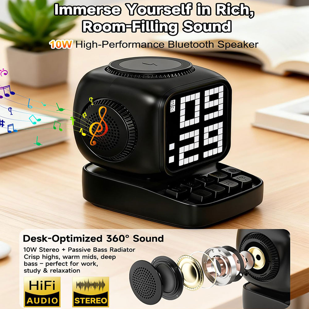 Speaker Bluetooth Pintar AI Mi - Audio With Music Ai ulasan dan harga