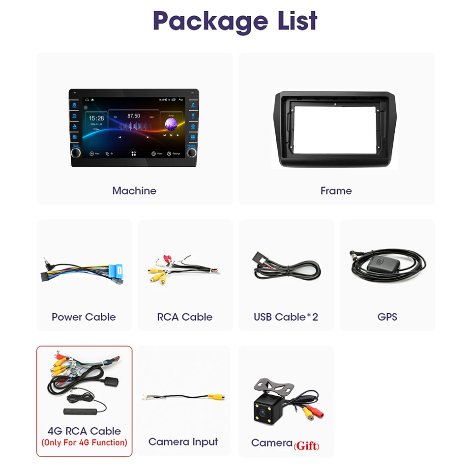 Ram 8G 128GB Android 14 Radio  - Audio Music To Text ulasan dan harga