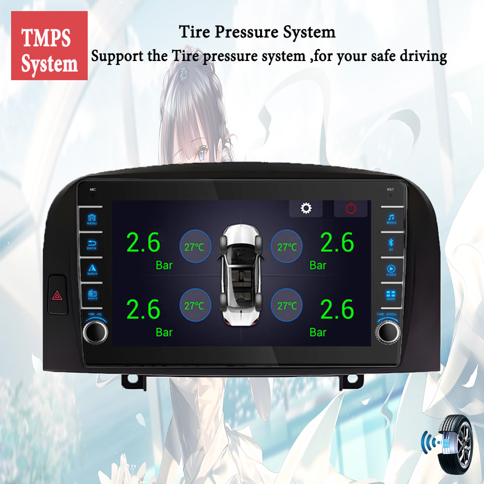 8G Ram 128GB QLED Radio mobil  - Audio Music To Text ulasan dan harga