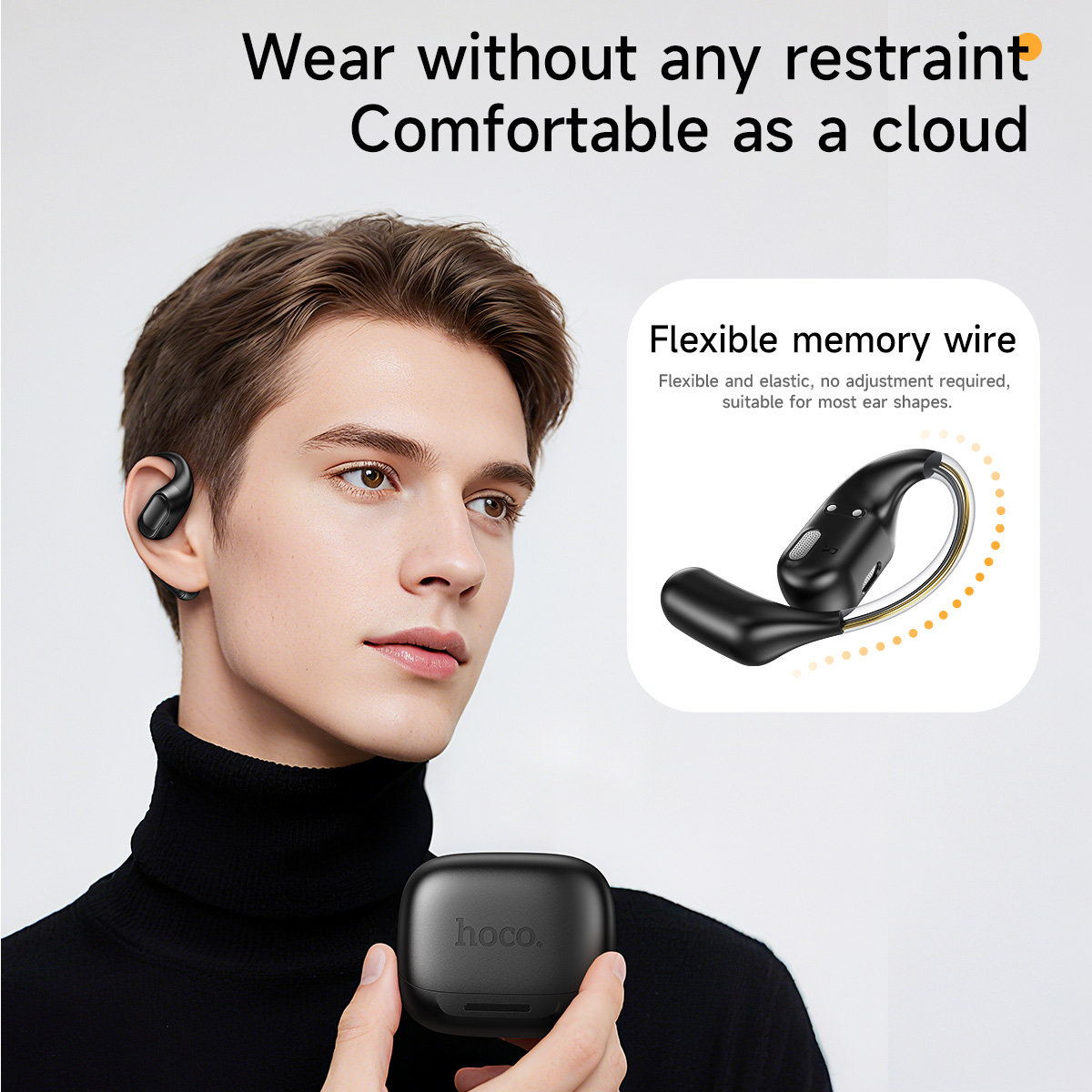 HOCO Earphone 5.4 Bluetooth Ni - Audio Music Game ulasan dan harga