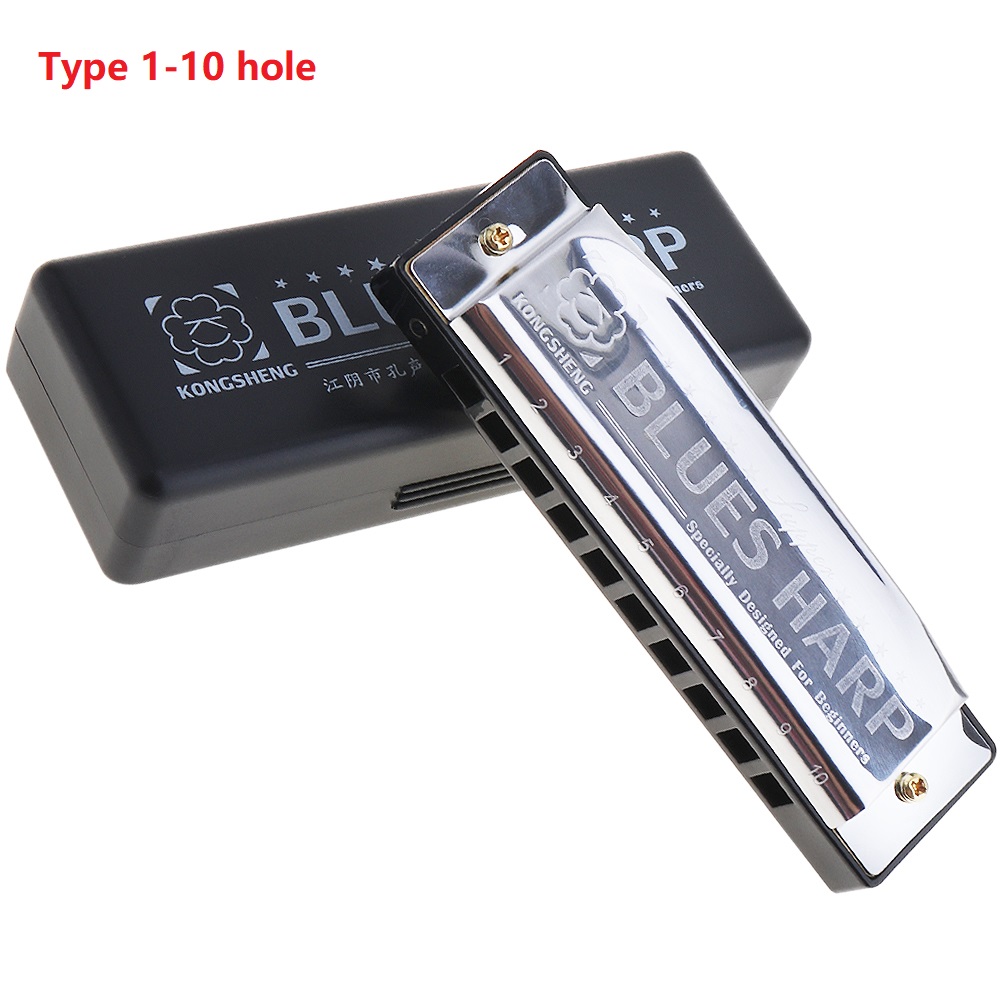 10 Hole 24 lubang harmonika 8K - Harmonica 10 Hole ulasan dan harga