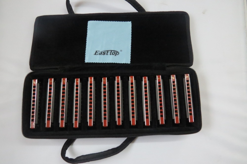 EASTTOP blues harp mouth organ - Harmonica 10 Hole ulasan dan harga