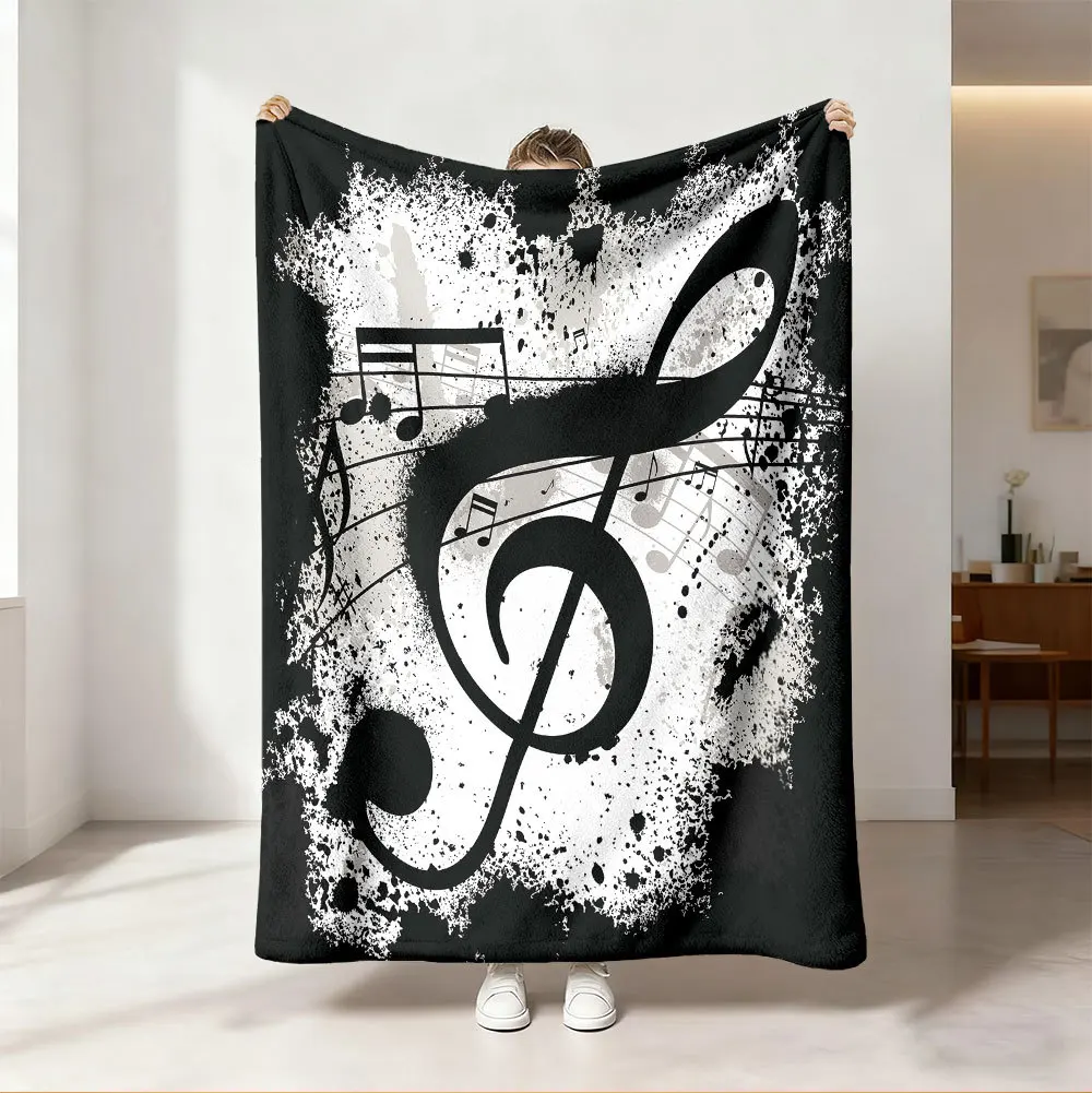 Selimut Lempar Motif Pelangi N - Audio To Music Sheet ulasan dan harga