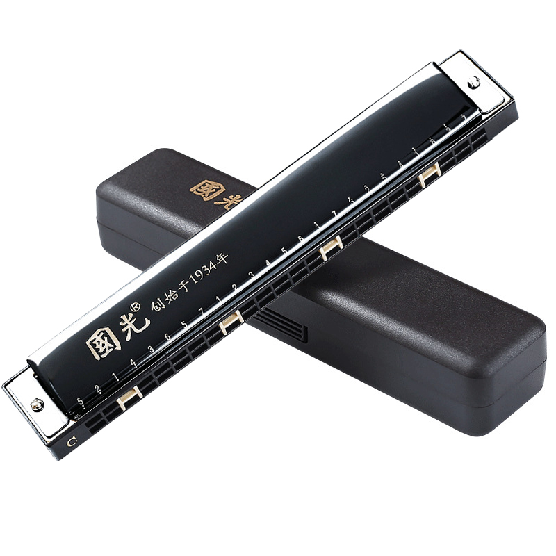 Guoguang Tremolo Harmonika 24  - Harmonica 10 Hole ulasan dan harga