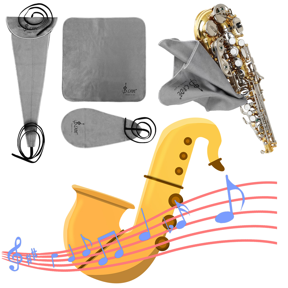 Kit Alat Pembersih Saxophone C - Clarinet Care Kit ulasan dan harga