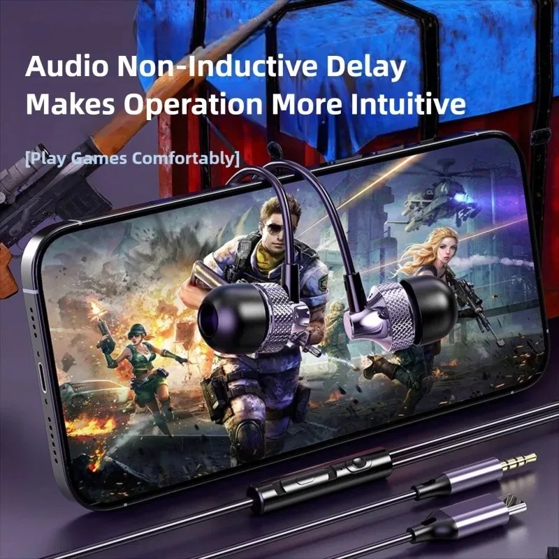 Earbud Musik Portabel Tipe C 3 - Audio Music Game ulasan dan harga