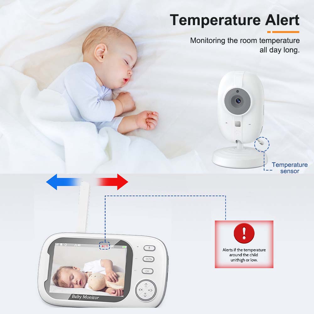 Monitor bayi Video 3.5'', Audi - Audio Music For Video ulasan dan harga