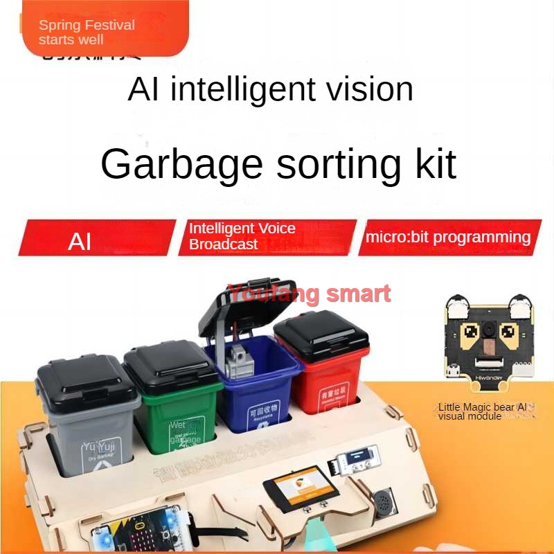 Limbah menyortir Kit Robot AI  - Audio With Music Ai ulasan dan harga